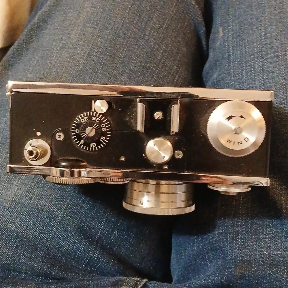 Argus Vintage Camera Black and Silver (Perfect Condition)